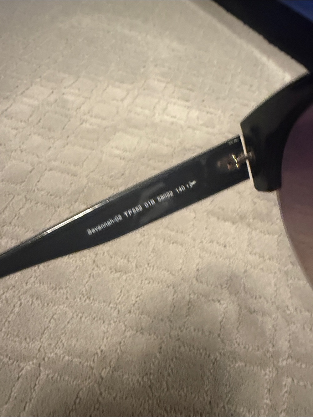 Tom Ford Black Frame with Gradient Gray Lenses Women's Sunglasses - Picture 2 of 5